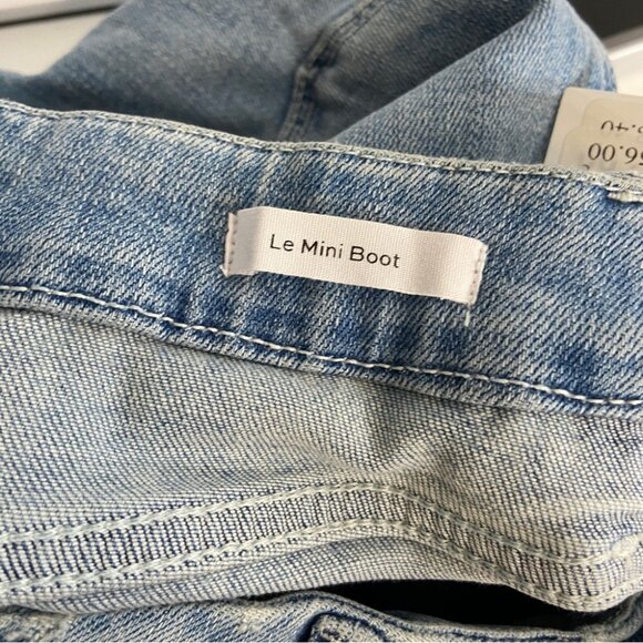 NWT Frame Denim Le Mini Boot Slit size 26 (flawed) - Picture 5 of 15